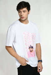 Drake Graphic Printed Oversized T-shirt By Knock Bourbon