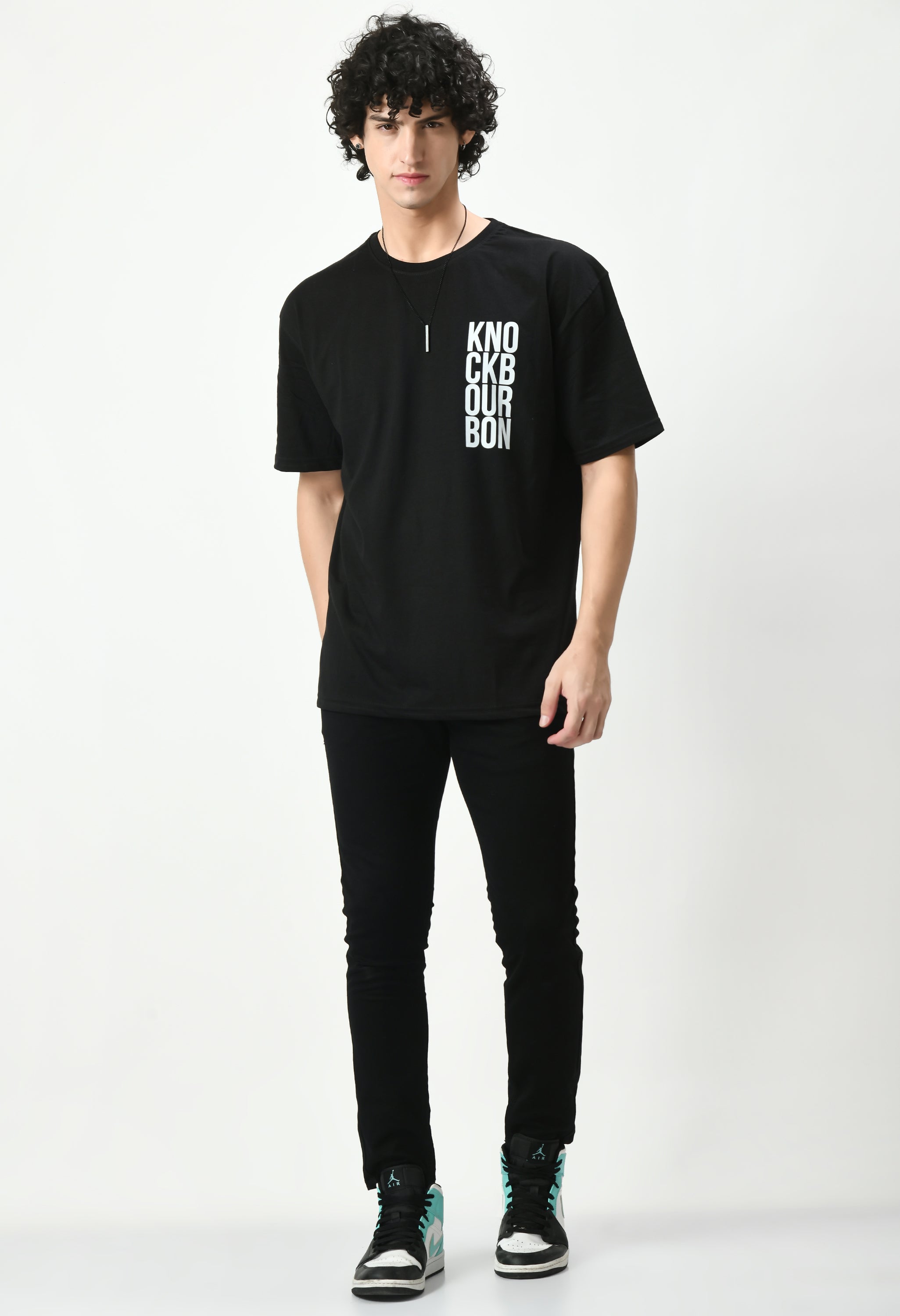 The Future Graphic Printed Oversized T-shirt By Knock Bourbon
